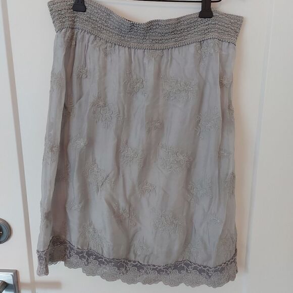 NICOLE SILK SKIRT  - Picture 4 of 8